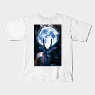 Celestial Deer Kids T-Shirt